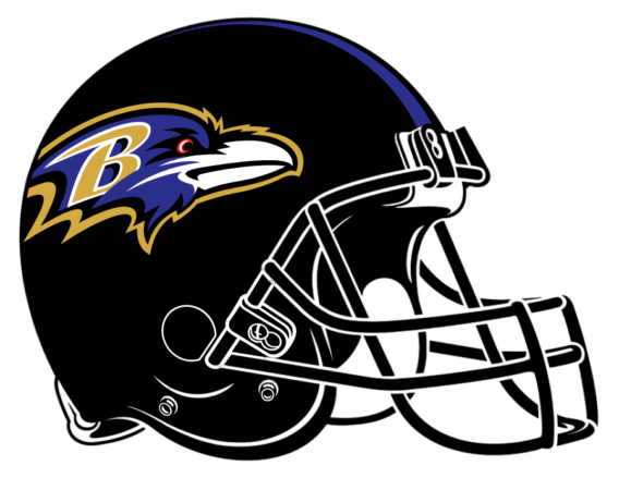 Baltimore Ravens Helmet PNG